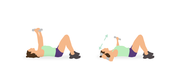 Il divaricato steso a terra