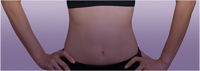 mijn buik weg te werken