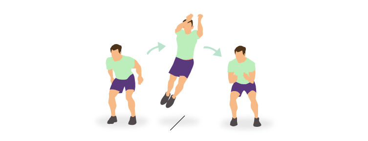 Le saut latéral en fractionné